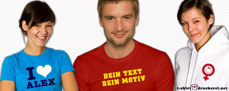 T-Shirt Druck - Shirtdruck - TShirts bedrucken - T Shirt Druckerei